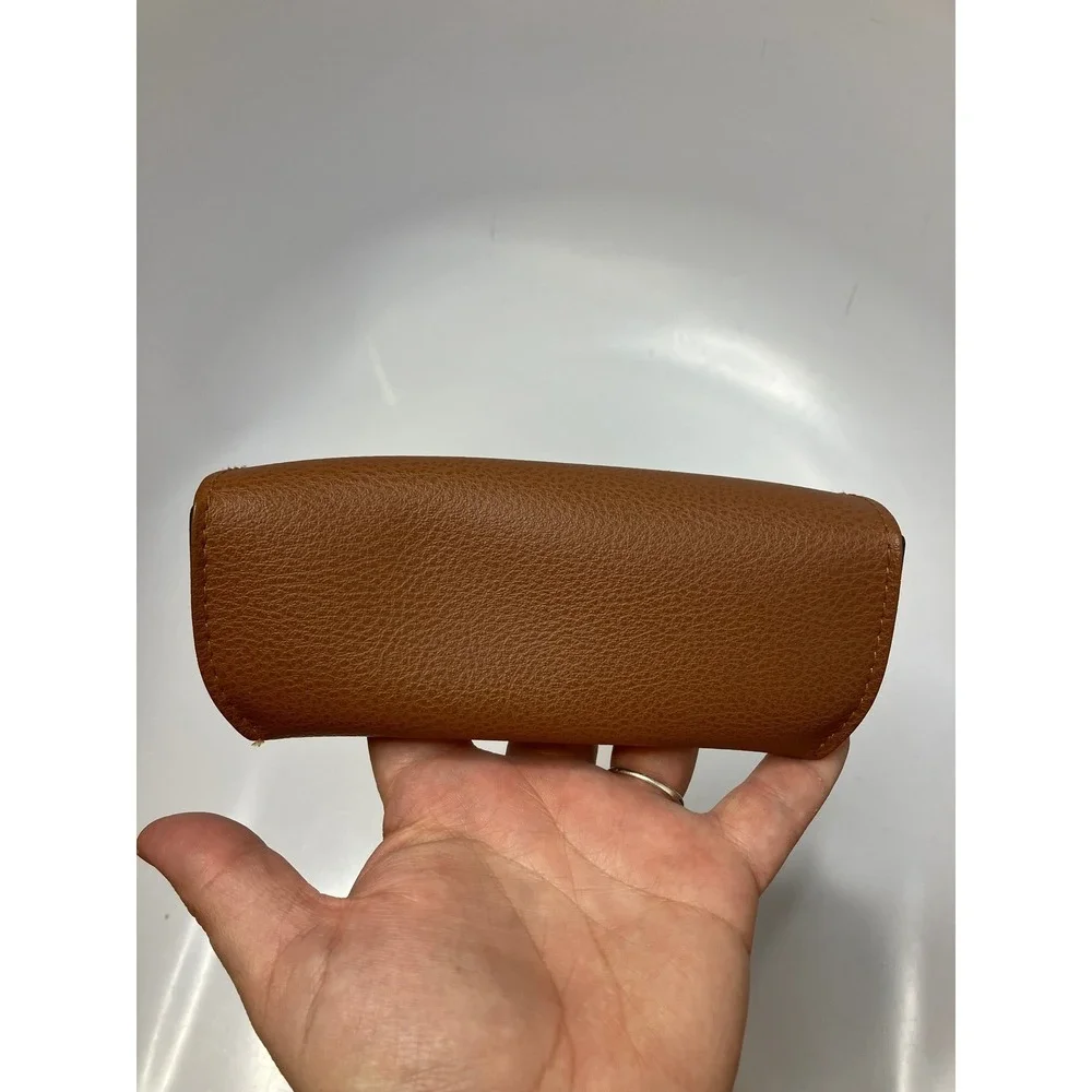 Ray Ban sunglasses‎ case cognac tan brown